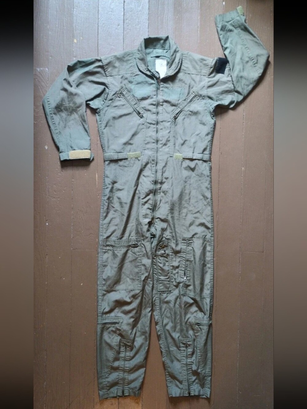 US Military Flight Coveralls Mens 42L Green CWU-27/P Type 1 Class 1 Suit